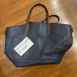 Large blue purse/laptop bag